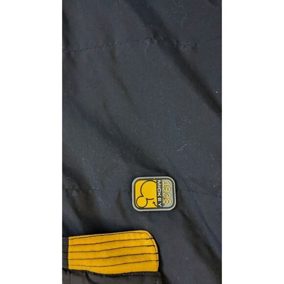 Vintage Disney Store Mickey Mouse Puffer Jacket Navy Size Small - Picture 3 of 6